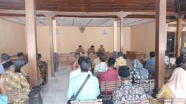 Koordinasi pemkal dan RT/RW. 