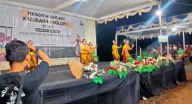 Malam puncak, hari jadi kalurahan ngloro ke 109